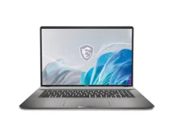 Laptopy - MSI Creator Z17 HX STUDIO A14VGT-259 Intel Core i9 i9-14900HX 43,2 cm (17") Ekran Quad HD+ 64 GB DDR5-SDRAM 2 TB SSD NVIDIA GeForce RTX 4070 Wi-Fi 7 (802.11be) Windows 11 Pro Szary CREATOR Z17 HX STUDIO A14VGT-259 - miniaturka - grafika 1