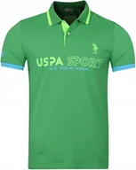 Koszulki męskie - U.S. POLO ASSN. - MĘSKA KOSZULKA POLO RAMS 197 65194 50336 342 polówka - miniaturka - grafika 1