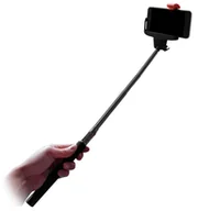 Selfie stick - Lilware Selfie Stick z wbudowaną funkcją Bluetooth / bezprzewodowego pilota. Wysuwany, regulowany monopod do autoportretów dla smartfonów z systemem operacyjnym Android 3.0 i iOS 4.0. Kolor czarny - miniaturka - grafika 1