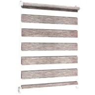 Rolety - Roleta Mini D/N Sahara Fast 73,5 x 140 cm sepia - miniaturka - grafika 1