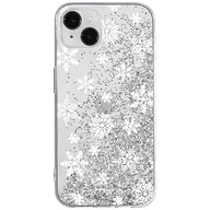 Etui i futerały do telefonów - ERT GROUP etui na telefon Apple Iphone 14 PLUS, case oryginalny i oficjalnie licencjonowany przez Babaco, wzór Winter 001, optymalnie dopasowane, z efektem płynnego brokatu - miniaturka - grafika 1