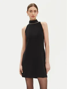 Imperial Sukienka koktajlowa ADPXIKP Czarny Regular Fit - Sukienki - miniaturka - grafika 1