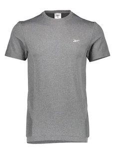 Reebok Koszulka sportowa w kolorze szarym - Koszulki sportowe męskie - miniaturka - grafika 1