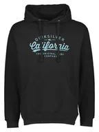 Bluzy męskie - Quicksilver Bluza w kolorze czarnym - miniaturka - grafika 1