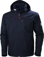 Kurtki męskie - Kurtka męska Helly Hansen Crew Hooded Midlayer granatowa r. L - miniaturka - grafika 1