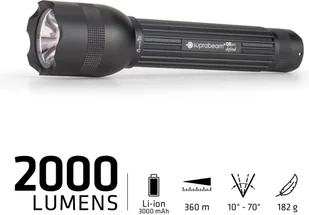 Suprabeam Q5xrs defend 2000lm LiIon - Latarki - miniaturka - grafika 1