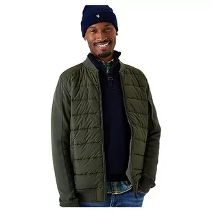 Garcia Męski kardigan Sweat sweter z dzianiny, ciemnozielony, 3XL - Swetry męskie - miniaturka - grafika 1