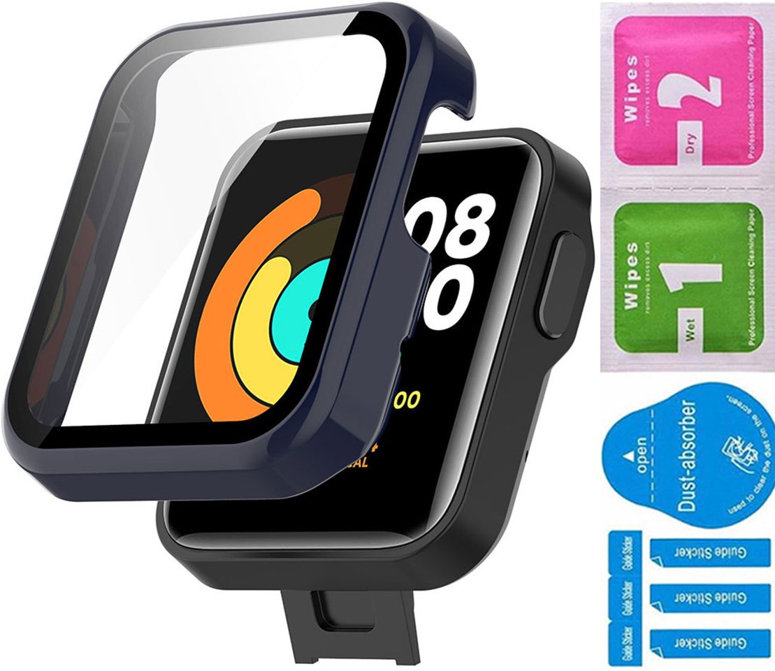 ETUI CASE BUMPER FUTERAŁ SZKŁO HARTOWANE EKRAN 2W1 DO XIAOMI MI WATCH LITE