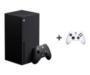 Konsole Xbox - Microsoft Xbox Series X 1TB Czarny + pad biały - miniaturka - grafika 1