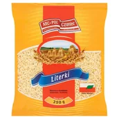 Makaron - Makaron literki 250 g - miniaturka - grafika 1