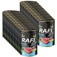 Mokra karma dla kotów - RAFI Cat Adult Sterilised z jagnięciną 24x400g - miniaturka - grafika 1