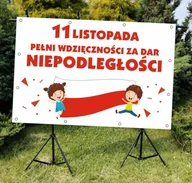 Pomoce naukowe - Święto Niepodległości - z dziećmi - Baner do szkoły i przedszkola - miniaturka - grafika 1