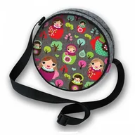 Torebki damskie - Sunlovers, Torba filcowa Twist, Matrioszki, 20x20x6 cm - miniaturka - grafika 1