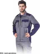 Odzież robocza - R.E.I.S. LH-POND-J - bluza ochronna, elementy odblaskowe, 100% bawełna 240 g/m L - miniaturka - grafika 1