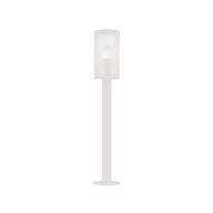 Lampy ogrodowe - Słupek ogrodowy Coupar Garden z aluminium, biały - miniaturka - grafika 1