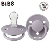 Smoczki uspokajające - Bibs De Lux Fossil Grey Smoczek Uspokajający Silikonowy One Size - miniaturka - grafika 1