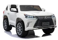 Pojazdy elektryczne dla dzieci - Auto na Akumulator Lexus DK-LX570 Biały - miniaturka - grafika 1