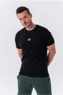 Koszulki sportowe męskie - Koszulka męska Nebbia Classic T-shirt “Reset” 327 black XXL - miniaturka - grafika 1