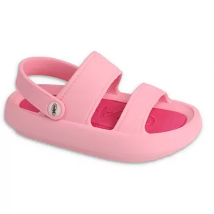 Befado obuwie dziecięce - light pink/ dark pink 069X006 różowe - Buty dla dziewczynek - miniaturka - grafika 1
