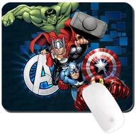 Podkładki pod mysz - Marvel Iron Man, Captain America, Hulk, Thor - podkładka pod myszkę - miniaturka - grafika 1