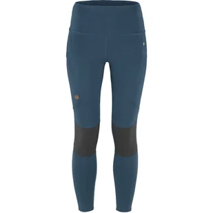 Damskie legginsy trekkingowe Fjallraven Abisko Trekking Tights Pro indigo blue - L - Spodnie sportowe damskie - miniaturka - grafika 1