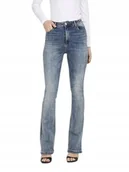 Spodnie damskie - ONLY SPODNIE JEANSOWE DAMSKIE NIEBIESKIE 28/30 JGO - miniaturka - grafika 1