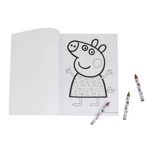 Peppa Zestaw artystyczny Świnka Peppa 3Y41AV 3Y41AV SAM  SAM - Zabawki kreatywne - miniaturka - grafika 1