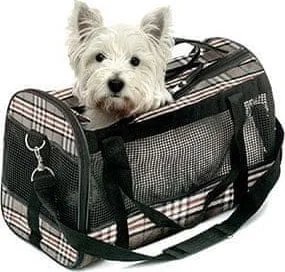 Flamingo TRANSPORT BAG MAYFAIR L 50X27X31CM - Transportery dla kotów - miniaturka - grafika 1