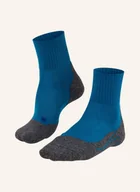 Skarpetki damskie - Falke Skarpety Trekkingowe tk2 Short Cool blau - miniaturka - grafika 1