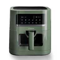 Frytkownice - Tognana Iridea Frytkownica powietrzna 7 l, z pojemnikiem i nieprzywierającym grillem i cyfrowym wyświetlaczem, szałwiowa zieleń - miniaturka - grafika 1