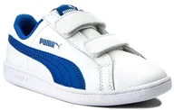 Buty dla dziewczynek - Buty dziecięce na rzep Puma Smash FUN 360163-13 - miniaturka - grafika 1