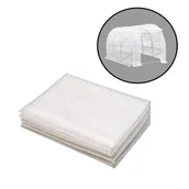 Szklarnie ogrodowe - Leziter Folia szklarniowa 200x200x300 cm bez ramy przezroczysta - miniaturka - grafika 1