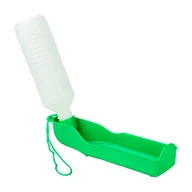 Sprzęt podróżny i transportery dla psów - Butelka podróżna dla psa zielona M201 - miniaturka - grafika 1