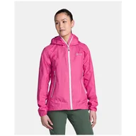 Kurtki i kamizelki sportowe damskie - Kurtka damska Kilpi Hurricane-W (2022) Rozmiar: M / Kolor: różowy - miniaturka - grafika 1