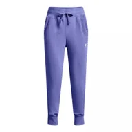 Odzież sportowa dziecięca - Spodnie dresowe dziewczęce Under Armour Rival Fleece LU Joggers - miniaturka - grafika 1