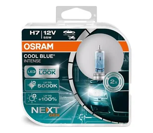 ZESTAW 2x Żarówka samochodowa COOL NIEBIESKI H7 PX26d/55W/12V 5000K - Osram - Żarówki samochodowe - miniaturka - grafika 1