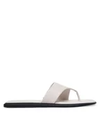 Klapki i japonki damskie - Calvin Klein Japonki HW0HW02866 Biały - miniaturka - grafika 1