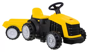 NoName Traktor z Przyczepą Żółty PA.TR1908T.ZOL - Jeździki dla dzieci - miniaturka - grafika 1