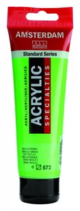 Talens Amsterdam, farba akrylowa, 120 ml, Zielony refleks - Przybory szkolne - miniaturka - grafika 1