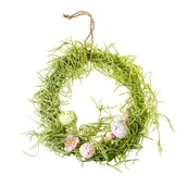 Dekoracje domu - Wianek ozdobny zielony - miniaturka - grafika 1