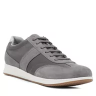 Półbuty męskie - Sneakersy Geox U Avery U45H5A 011EK C9380 Anthracite/Grey - miniaturka - grafika 1