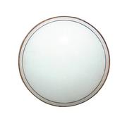 Candellux Klosz biały szklany okrągły do plafonu 25cm 62-28672 62-28672