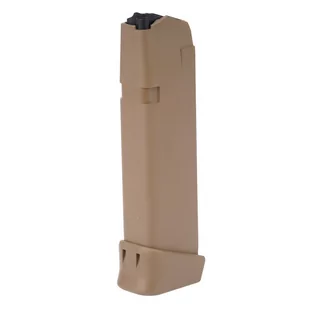Glock - Magazynek do G17 Gen 5 / G19X - 9x19 mm Para - FDE - 17 + 2 naboi - Osprzęt do wiatrówek - miniaturka - grafika 1