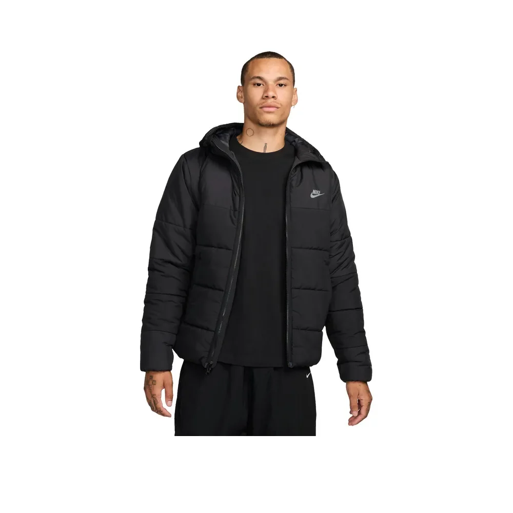 Kurtka męska Nike m nsw ow syn fill czarna/biała ocieplana