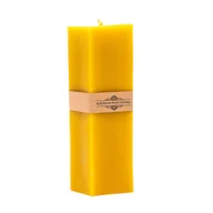 Świece - Świeca z wosku pszczelego kostka średnia - miniaturka - grafika 1
