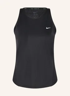 Nike Top Do Biegania Tempo schwarz - Koszulki i topy damskie - miniaturka - grafika 1