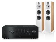 Zestawy stereo - Yamaha R-N800A (czarny) + 603 S3 (dąb) - miniaturka - grafika 1