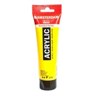 Przybory szkolne - Talens Amsterdam, farba akrylowa, 20 ml, Żółty podstawowy - miniaturka - grafika 1