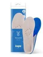 Akcesoria obuwnicze - Wkładki żelowe sportowe do butów profilowane Kaps HexaGO-40/41 - miniaturka - grafika 1