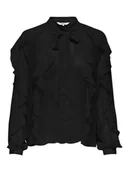 Koszule damskie - ONLY Koszula Taryn 15360696 Czarny Regular Fit - miniaturka - grafika 1